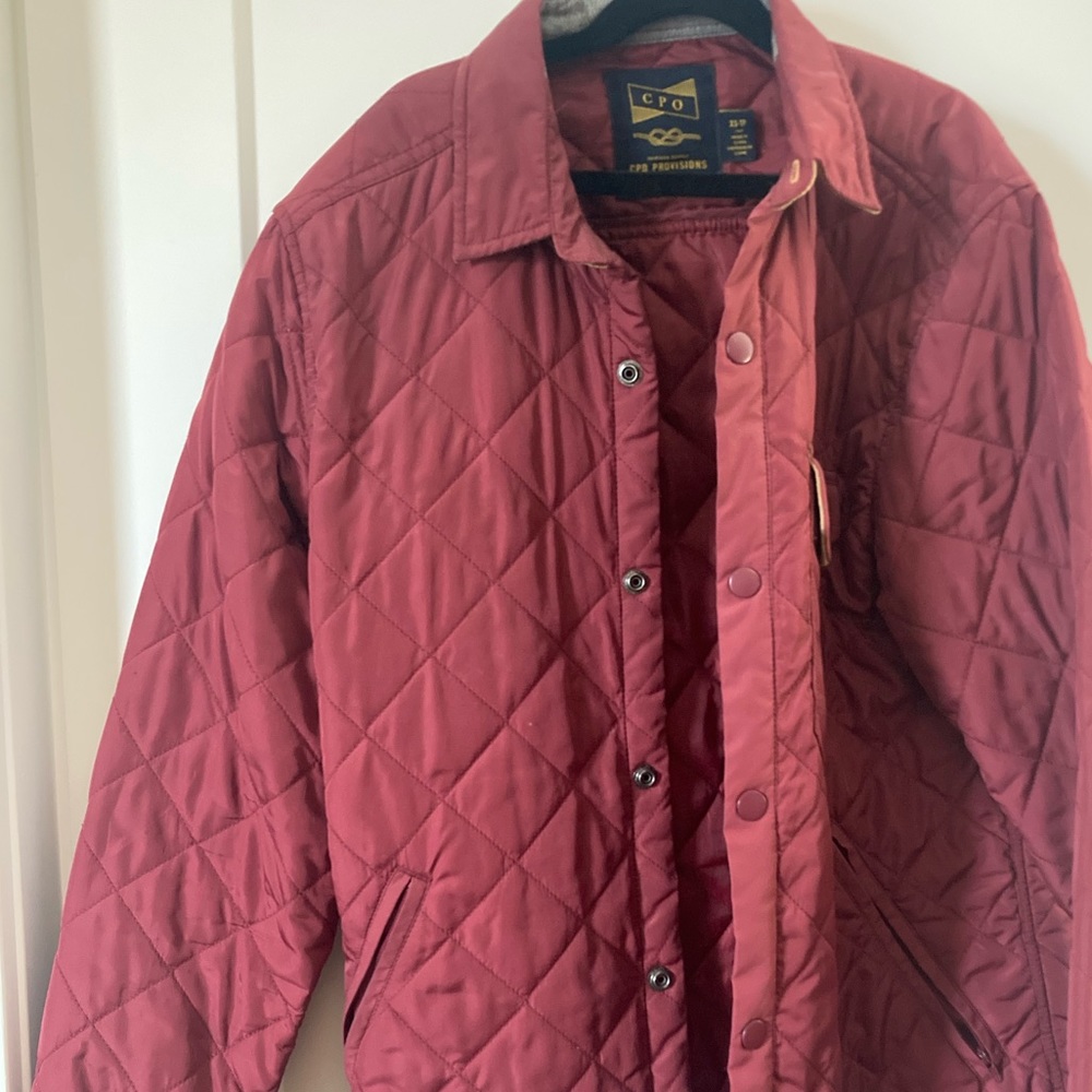 Maroon Jacket Mens S